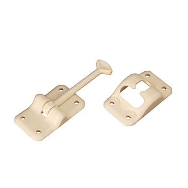 Overtime E233 3.25 In. T-Style Door Holder; Colonial White OV88823